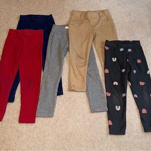 5 girls leggings cat & Jack 4T